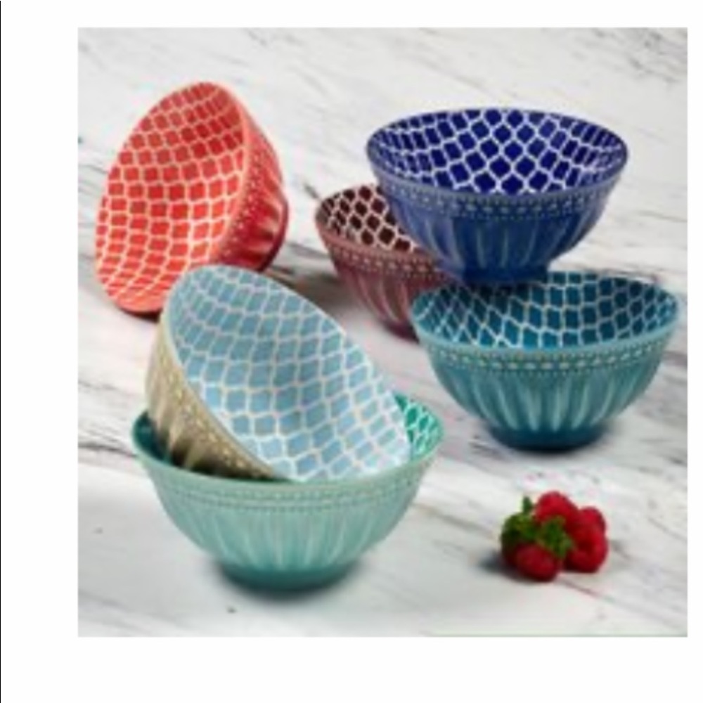 ✨Beautiful Arndt 24oz Dining Bowl Set of 6 NWT!!